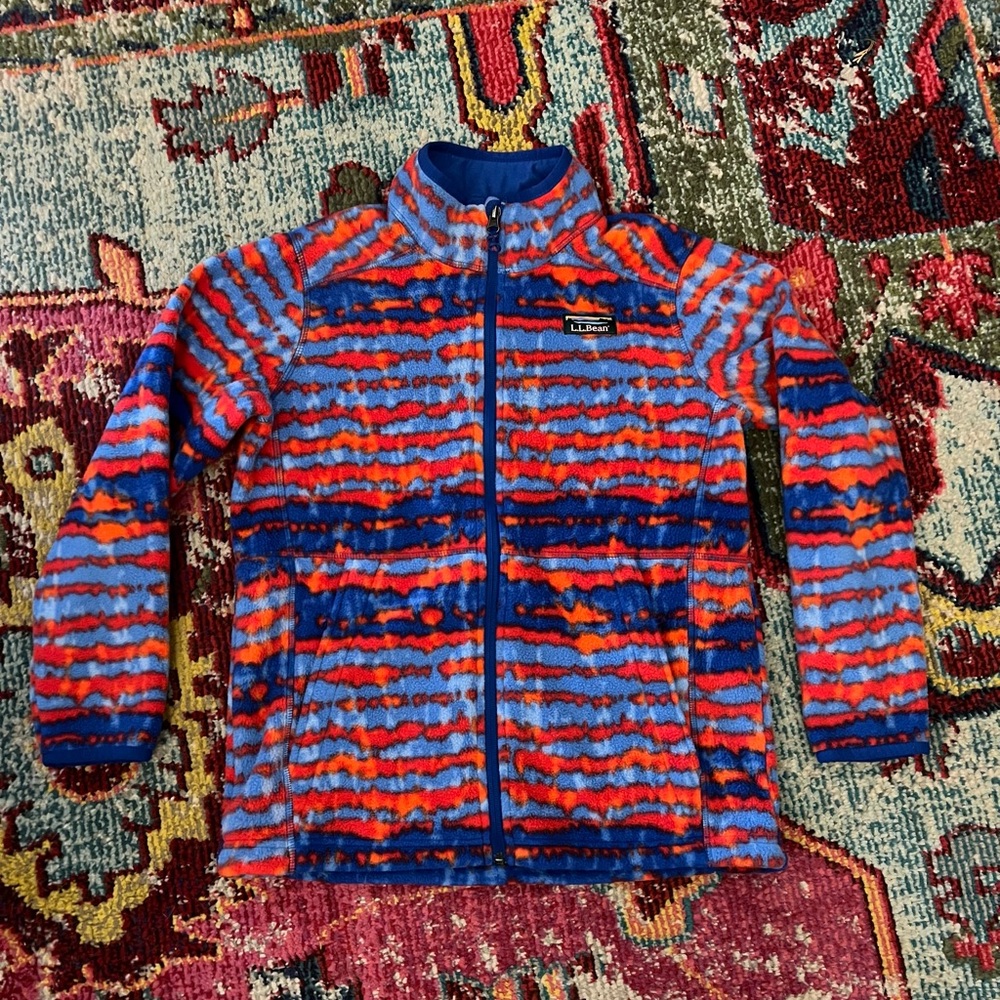 LL Bean boys fleece.